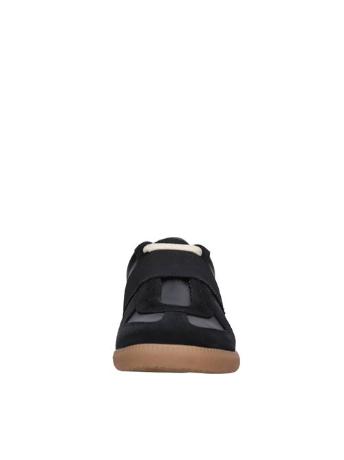 Sneakers in camoscio pelle e tessuto MAISON MARGELA | S97WS0078 P6843NERO